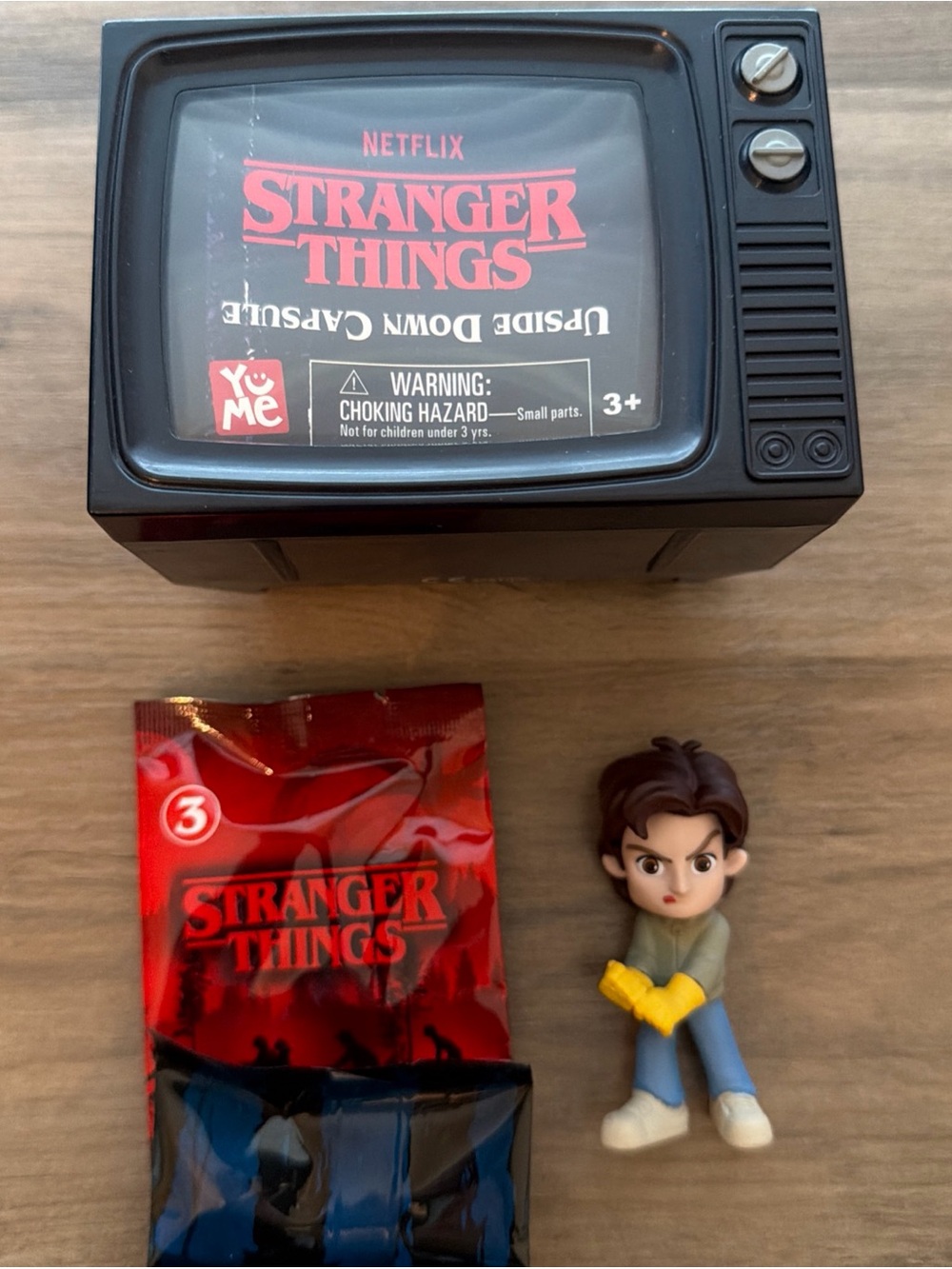 Netflix Stranger Things Upside Down Capsule Steve Harrington figure